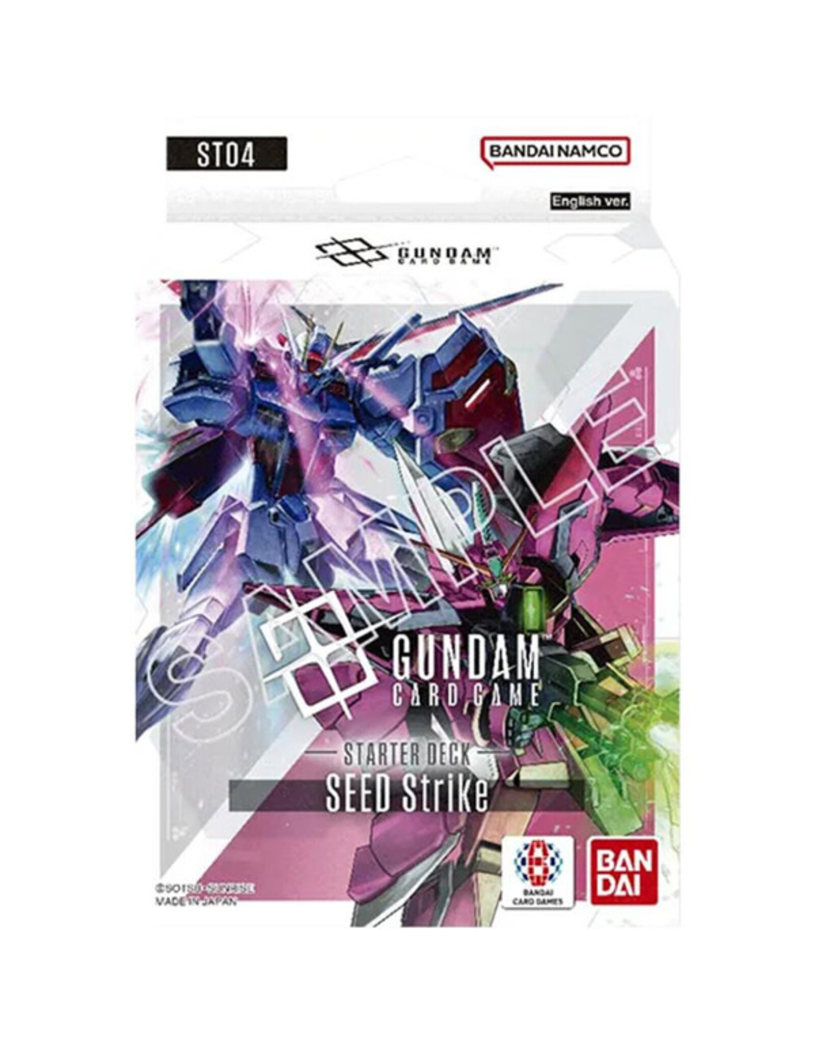 Gundam TCG Gundam ST-04 Starter Deck Seed Strike