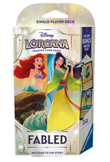 Locana Lorcana 9 Fabled Starter Deck Amber Sapphire