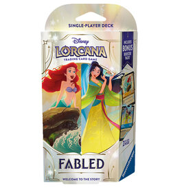 Locana Lorcana 9 Fabled Starter Deck Amber Sapphire