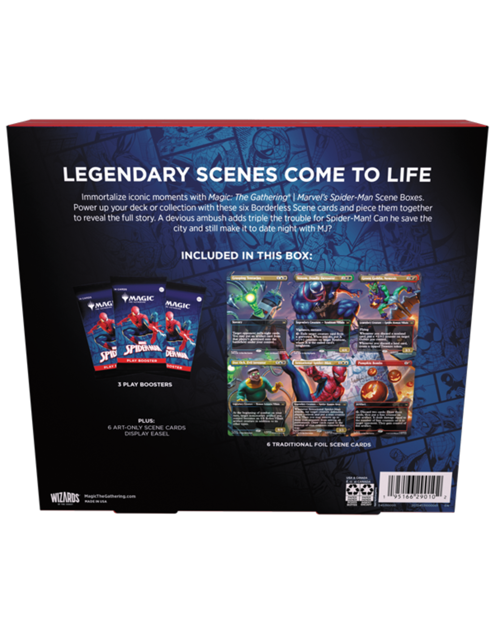Magic Magic Spider-Man Scene Box