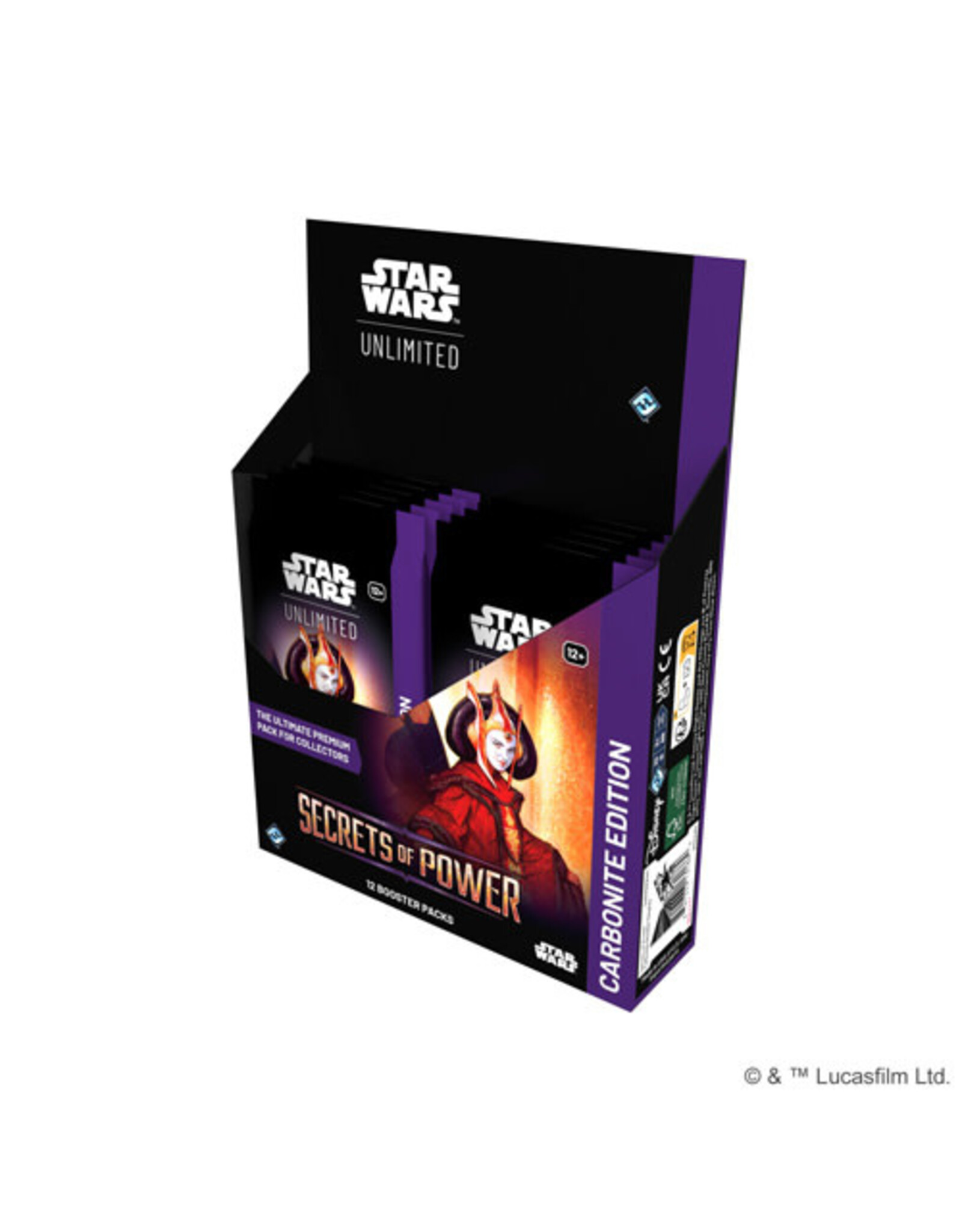 Star Wars Unlimited Star Wars Unlimited 6 Secrets of Power Carbonite Booster Box (12)