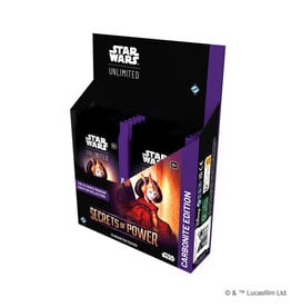 Star Wars Unlimited Star Wars Unlimited 6 Secrets of Power Carbonite Booster Box (12)