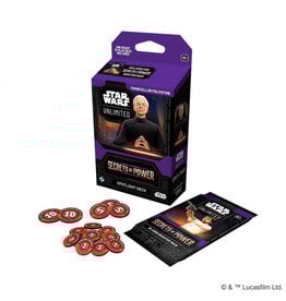 Star Wars Unlimited Star Wars Unlimited 6 Secrets of Power Deck Chancellor Palpatine