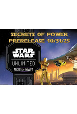 Star Wars Unlimited Star Wars Unlimited 6 Secrets of Power Prerelease 103125