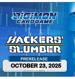Digimon BT-23 Prerelease 102325 Hacker's Slumber