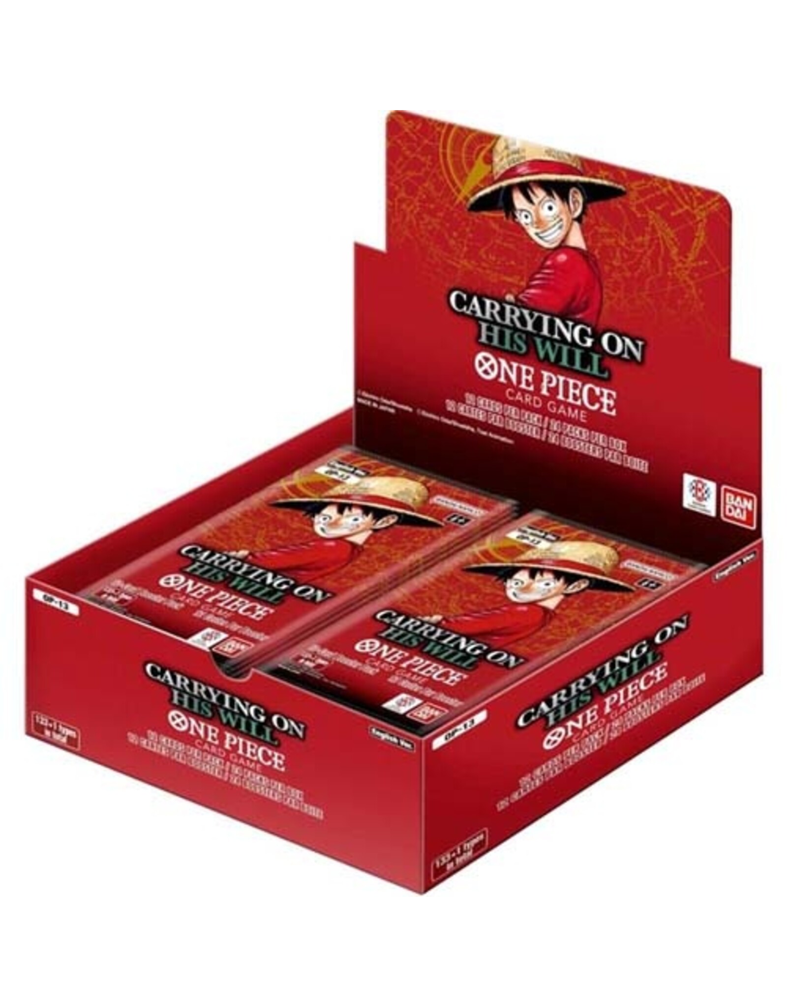 One-Piece One Piece OP-13 Carrying on His Will Booster Box (24)