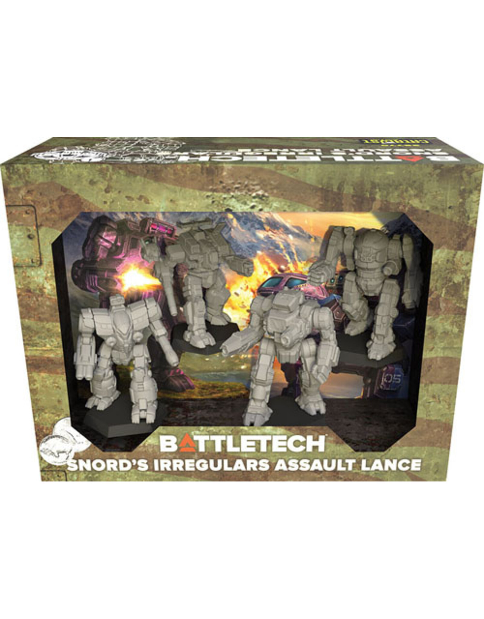 BattleTech Miniature Force Pack Snords Irregulars Assault Lance