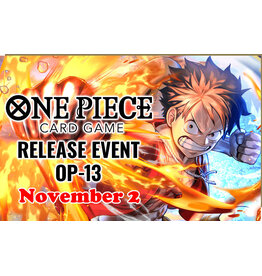 One Piece OP-13 Release 110225 Carrying on His Will