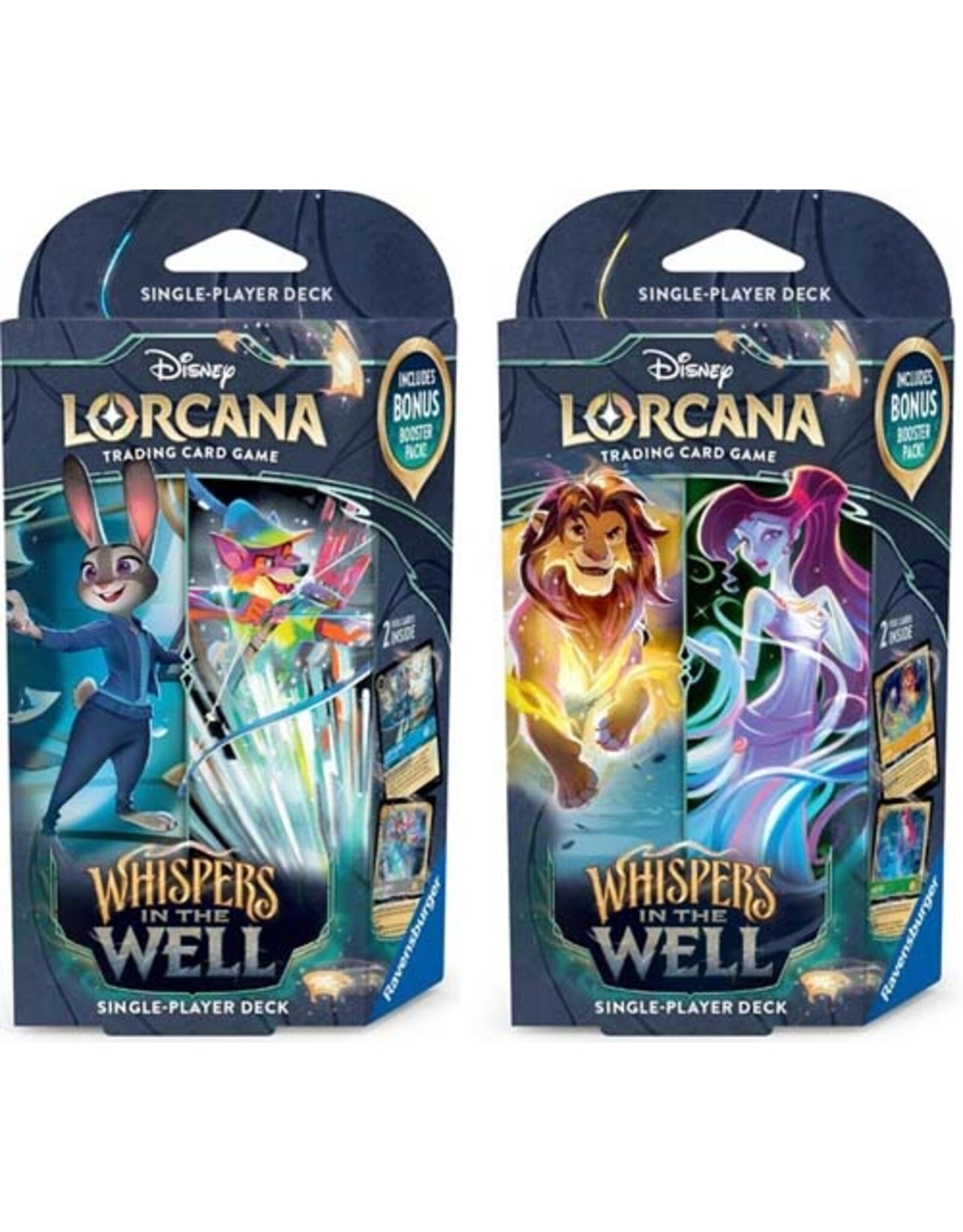 Lorcana Lorcana 10 Whispers In The Well Starter Deck Set (2)