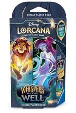 Lorcana Lorcana 10 Whispers In The Well Starter Deck Amber Emerald