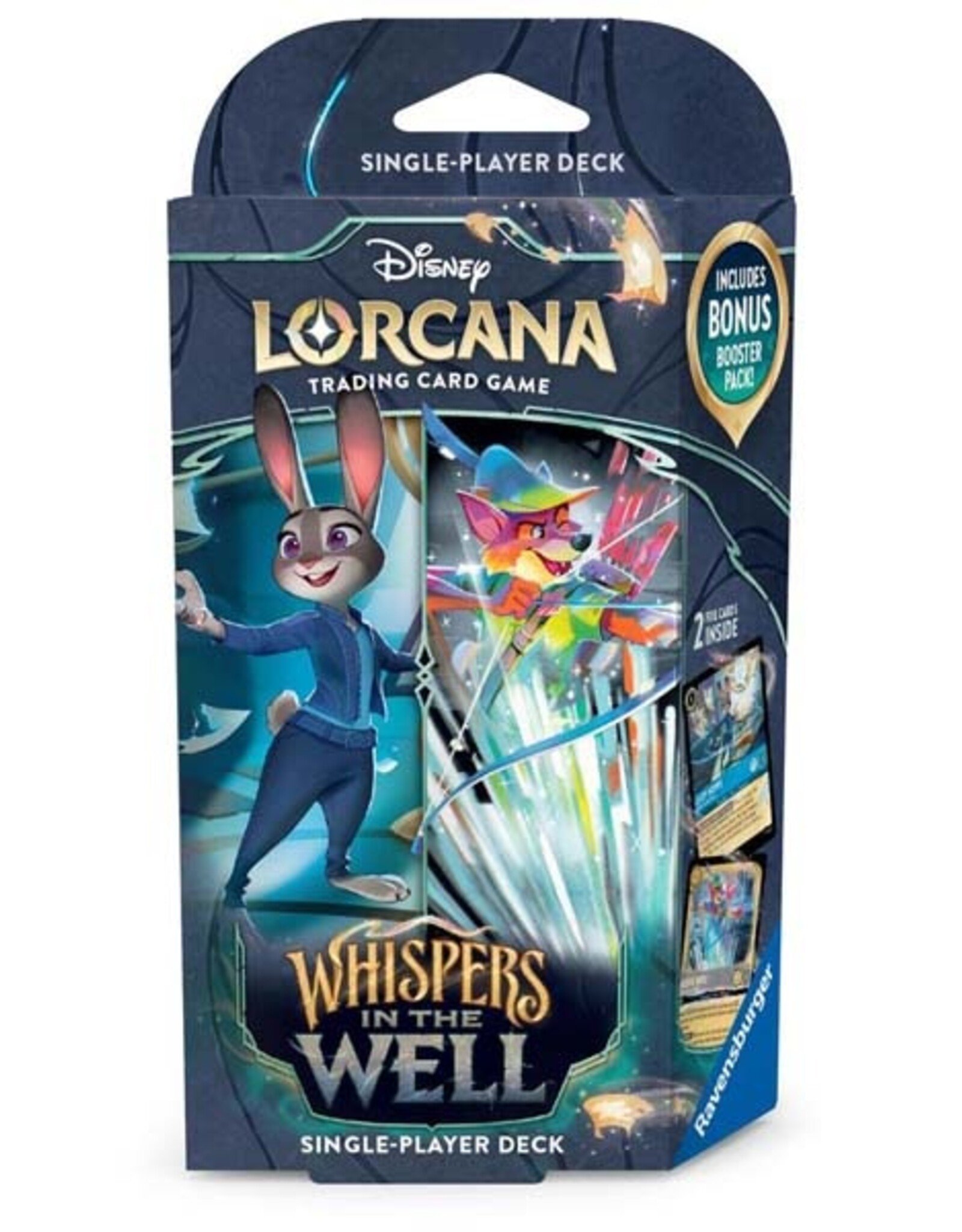 Lorcana Lorcana 10 Whispers In The Well Starter Deck Sapphire Steel