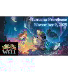 Lorcana Lorcana 10 Whispers In The Well Prerelease 110925