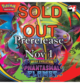 Pokemon ME02 Phantasmal Flames Prerelease 110125