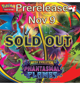 Pokemon ME02 Phantasmal Flames Prerelease 110925
