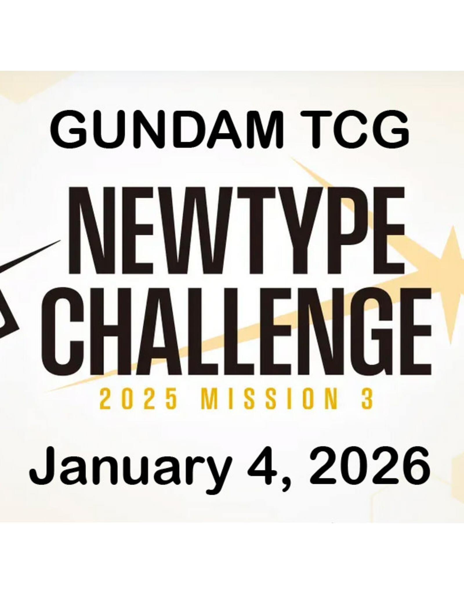 Gundam Newtype Challenge 2025 Mission 3 010426