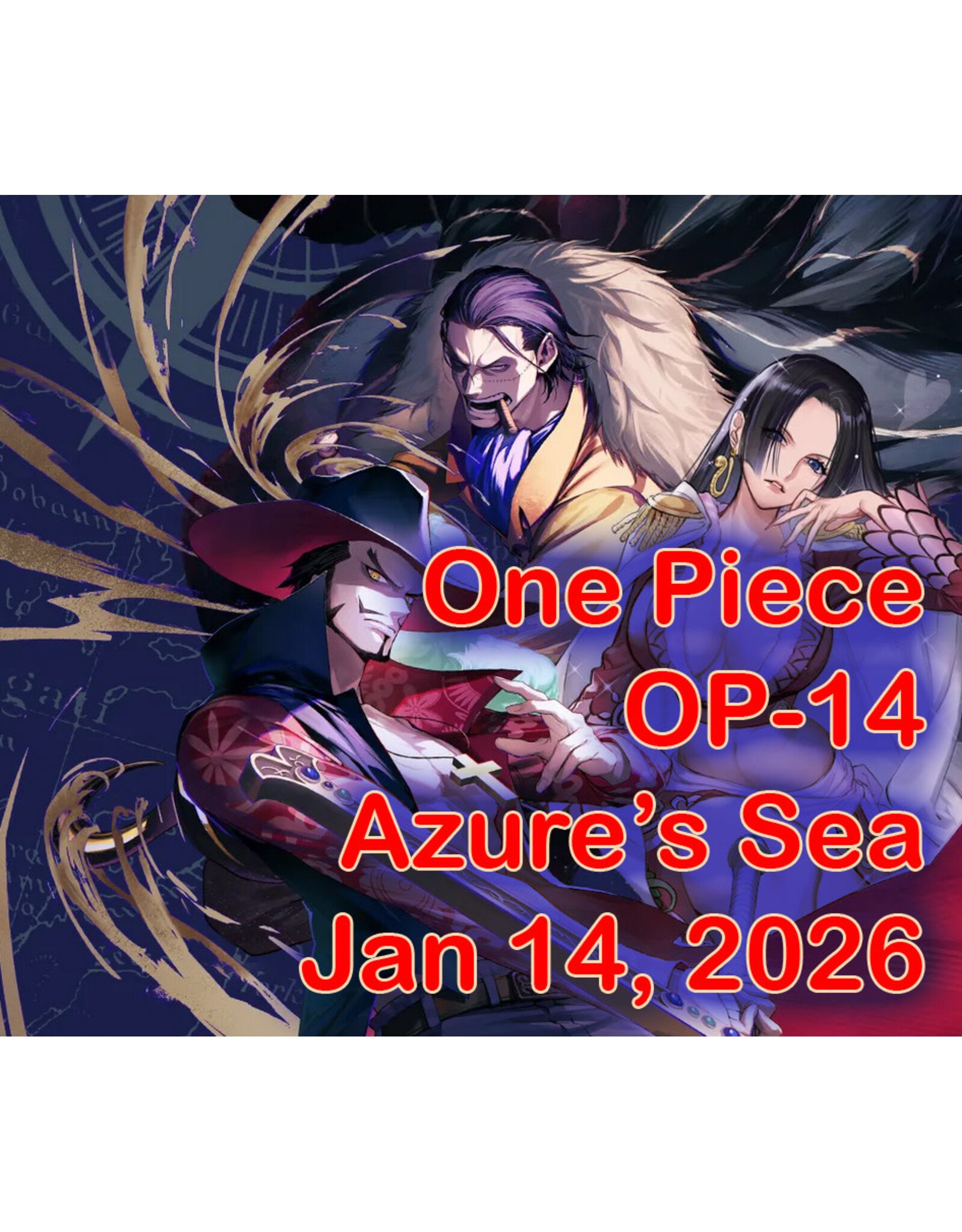 One Piece OP-14 Prerelease 011426 Azure Sea's 7