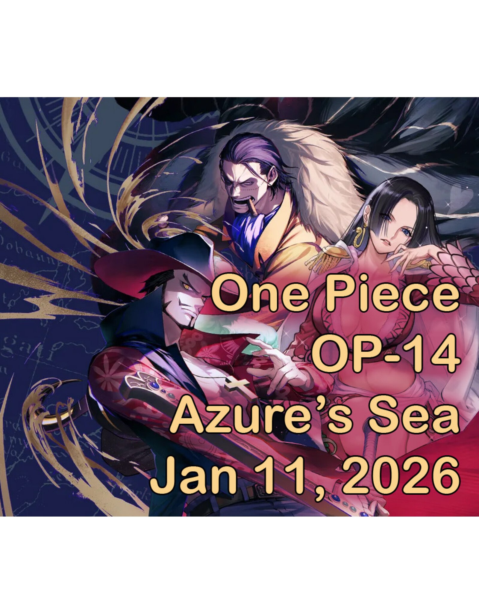 One Piece OP-14 Prerelease 011126 Azure Sea's 7