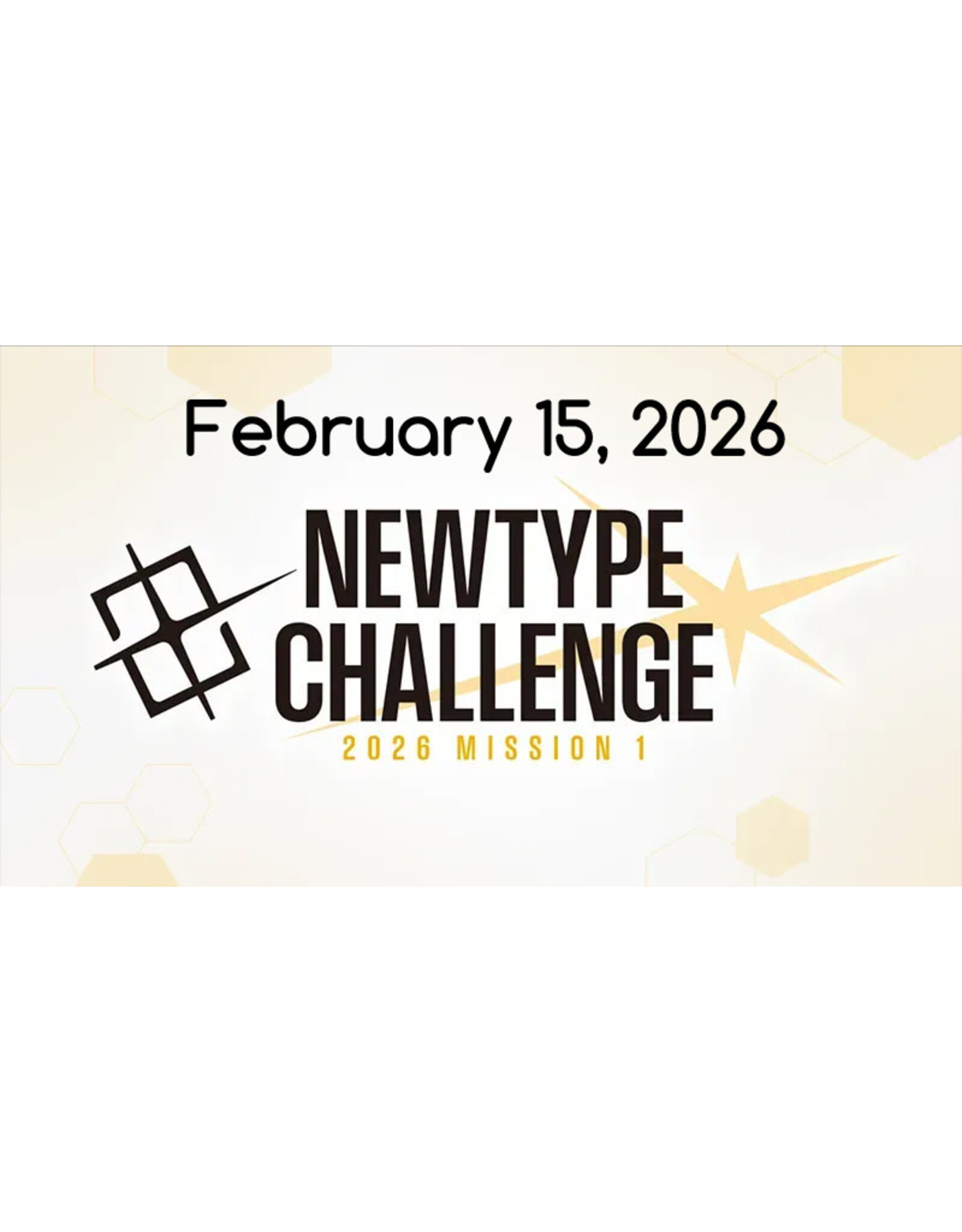 Gundam TCG Gundam Newtype Challenge 2026 021526