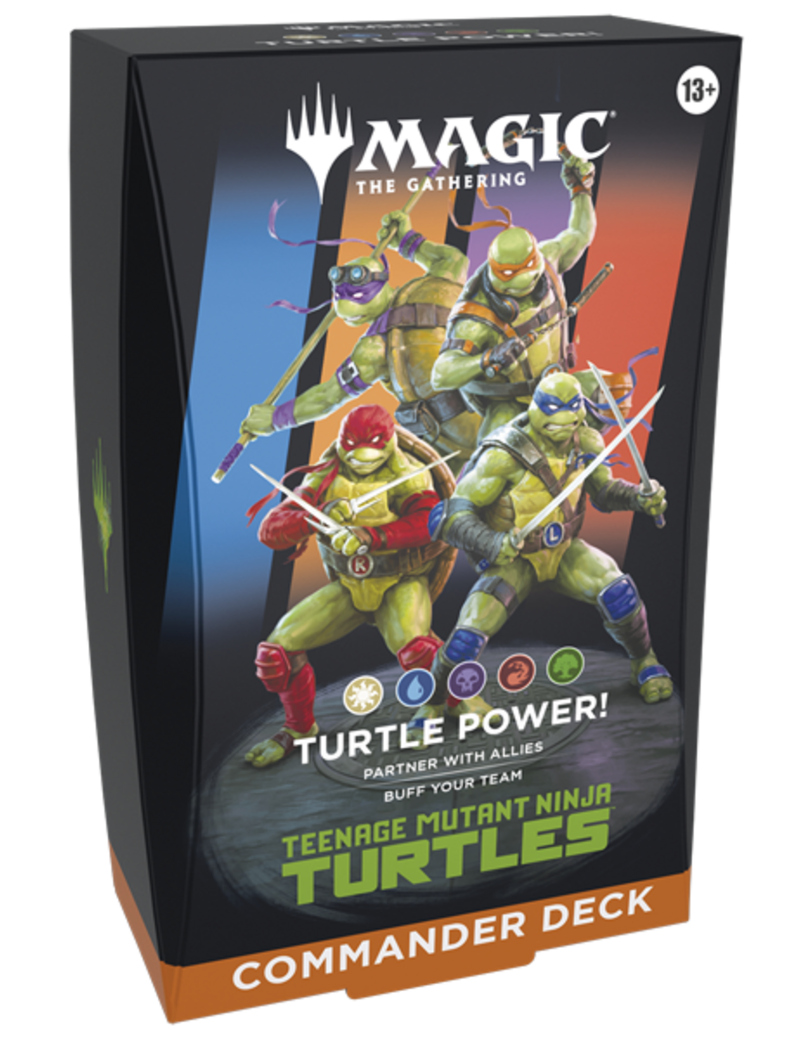 Magic Magic TMNT Turtle Power Commander Deck