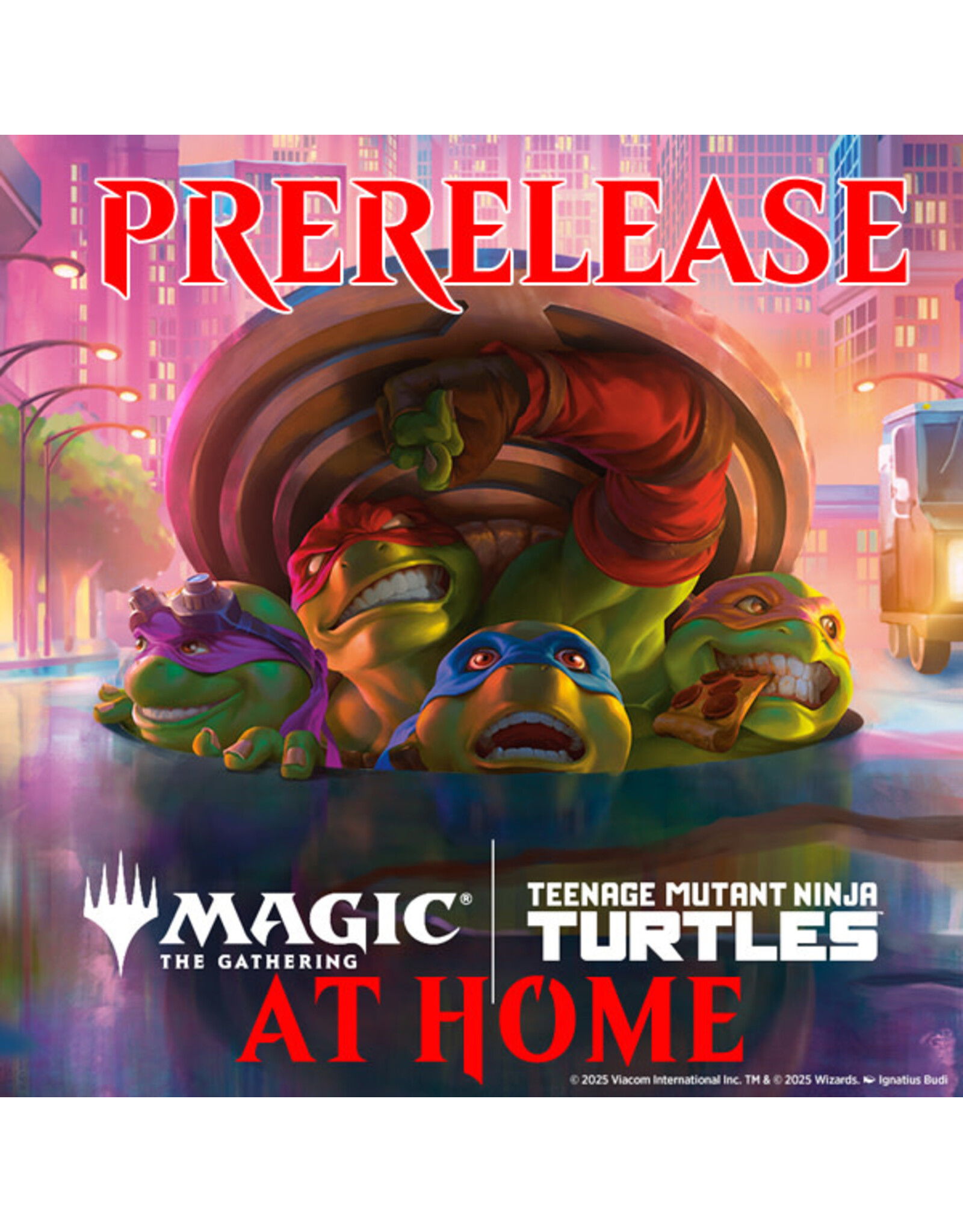 Magic Magic TMNT Prerelease AT HOME