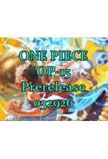 One Piece TCG One Piece OP-15 Prerelease 032926