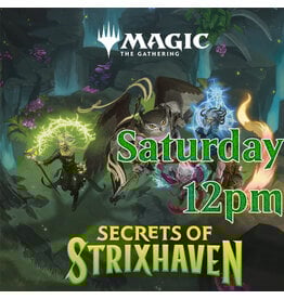 Magic Magic Secrets of Strixhaven Prerelease Saturday 12pm