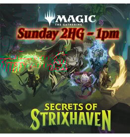 Magic Magic Secrets of Strixhaven Prerelease Sunday 2HG 1pm