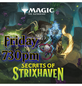 Magic Magic Secrets of Strixhaven Prerelease Friday 730pm