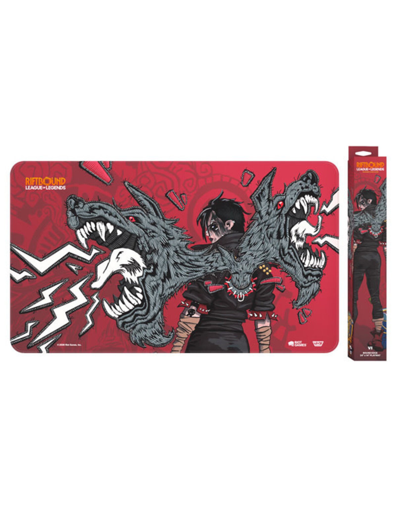 Riftbound 3 Unleashed Playmat Vi Piltover Enforcer