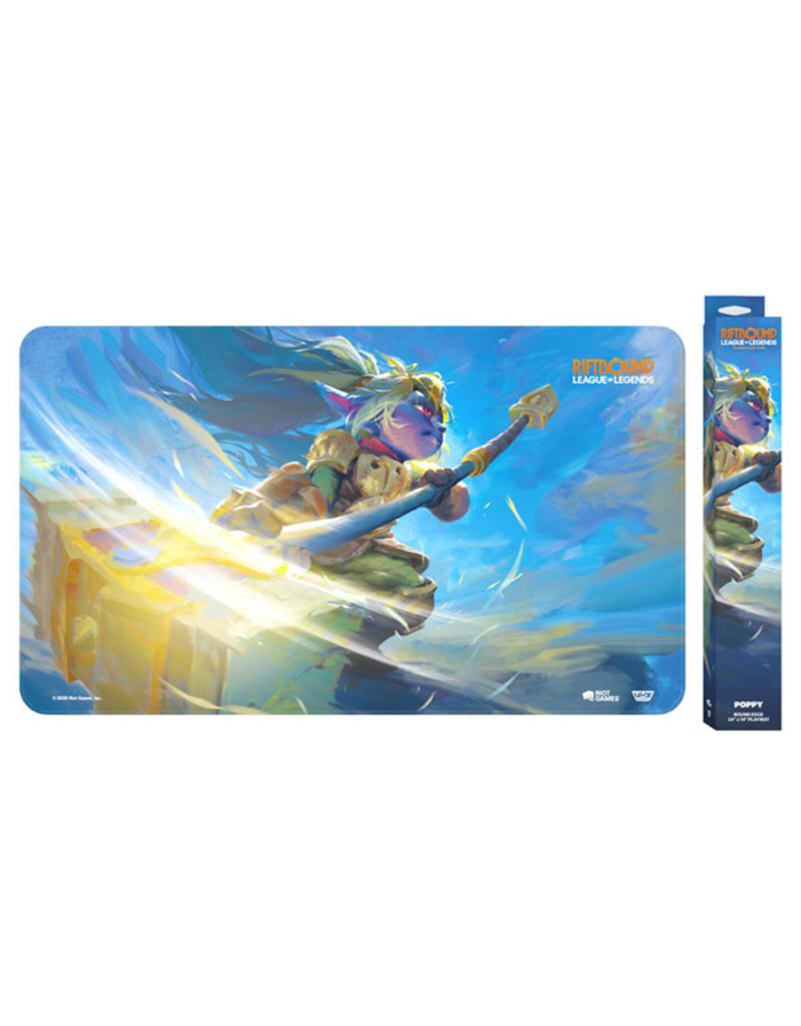 Riftbound 3 Unleashed Playmat Poppy Keeper Of The Hammer