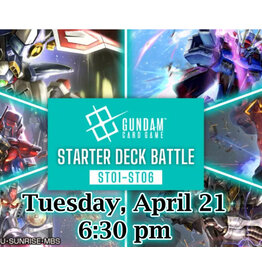 Gundam Starter Deck Battle 042126