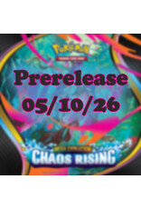 Pokemon Pokemon ME04 Chaos Rising Prerelease 051026