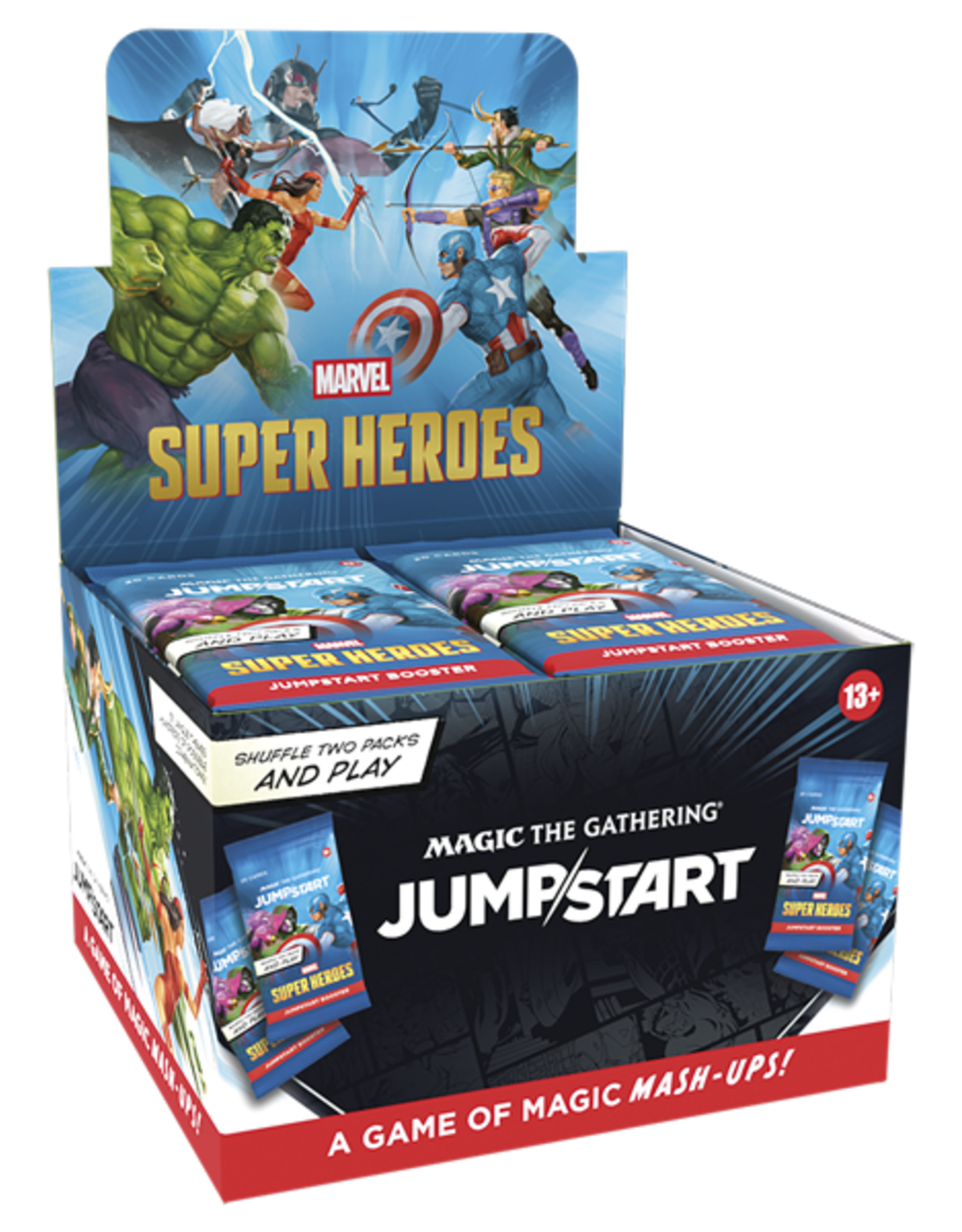 Magic Magic Marvel Super Heroes Jumpstart Booster Box (24Ct)