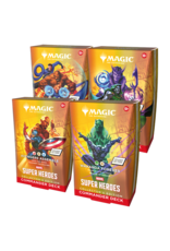 Magic Magic Marvel Super Heroes Collector Commander Deck Set (4)