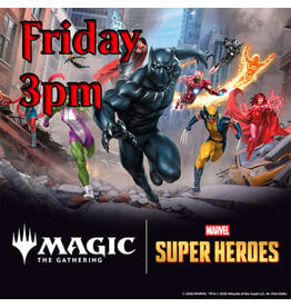 Magic Magic Marvel Super Heroes Prerelease Fri 3pm