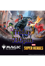 Magic Magic Marvel Super Heroes Prerelease Fri 730pm