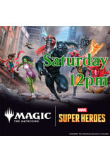 Magic Magic Marvel Super Heroes Prerelease Sat 12pm