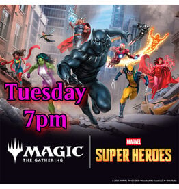 Magic Magic Marvel Super Heroes Prerelease Tue 7pm