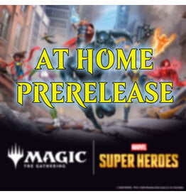 Magic Magic Marvel Super Heroes Prerelease AT HOME