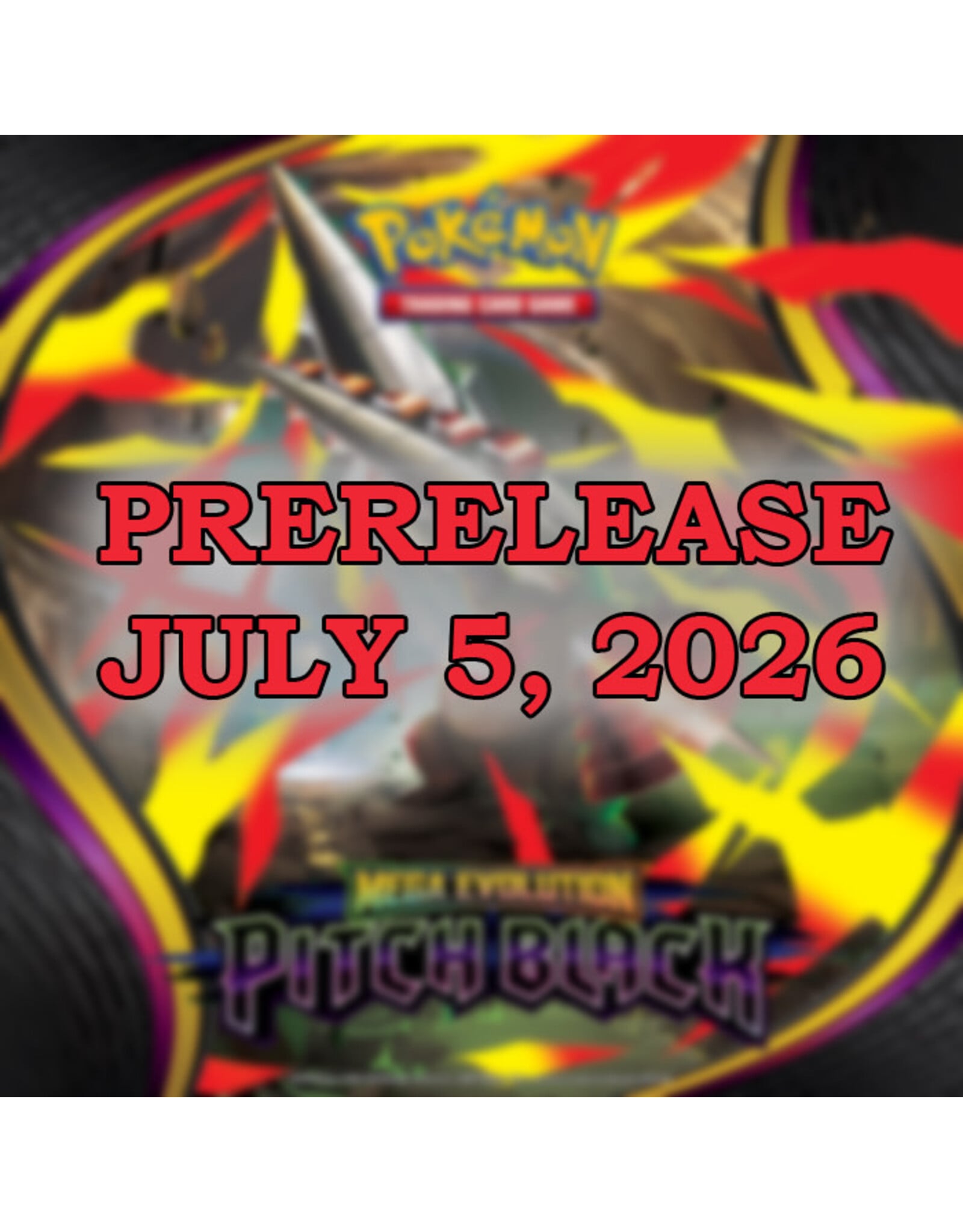 Pokemon Pokemon ME05 Pitch Black Prerelease 070526