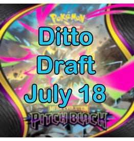 Pokemon Pitch Black Ditto Draft 071826