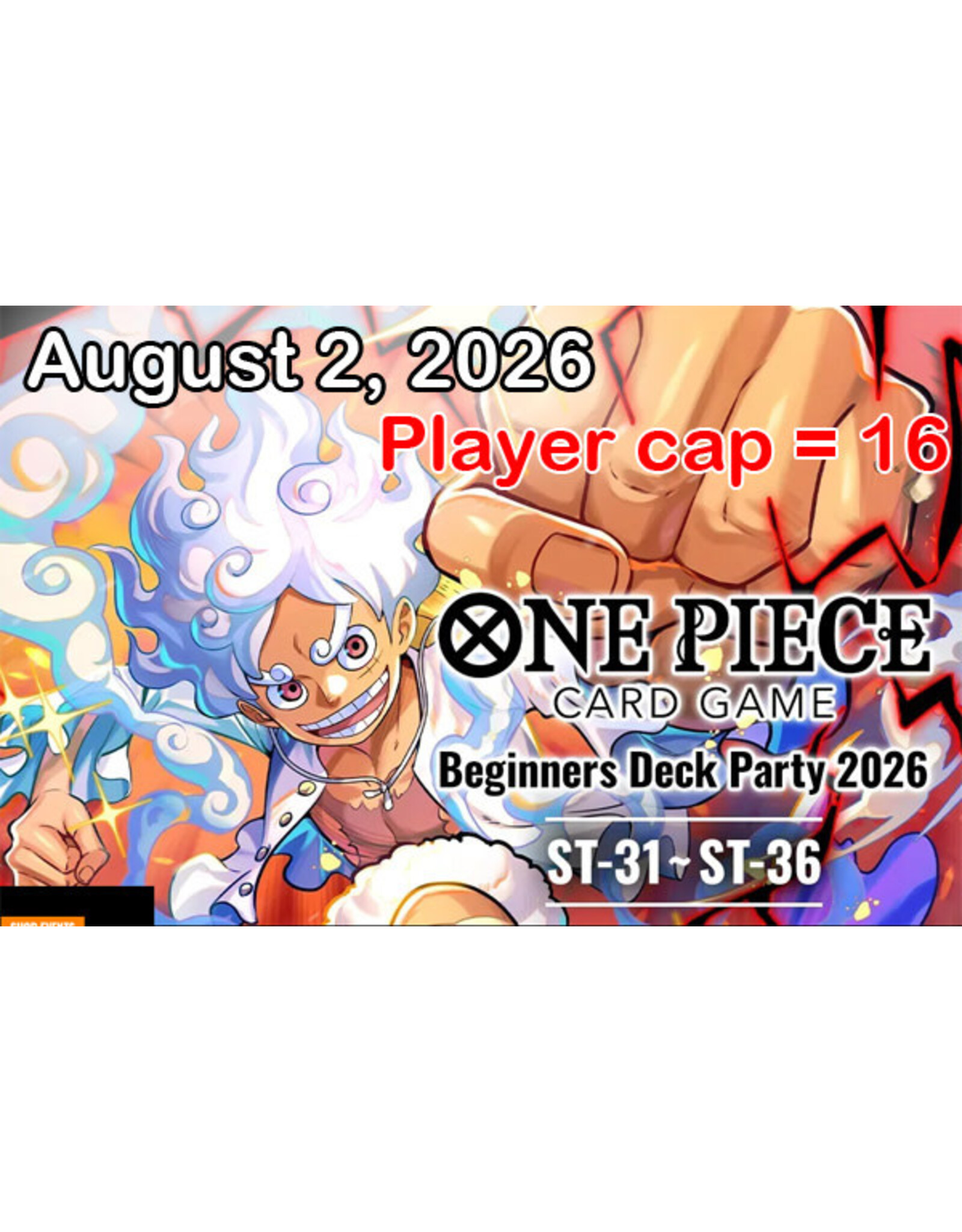 One Piece Beginner Deck Party 080226