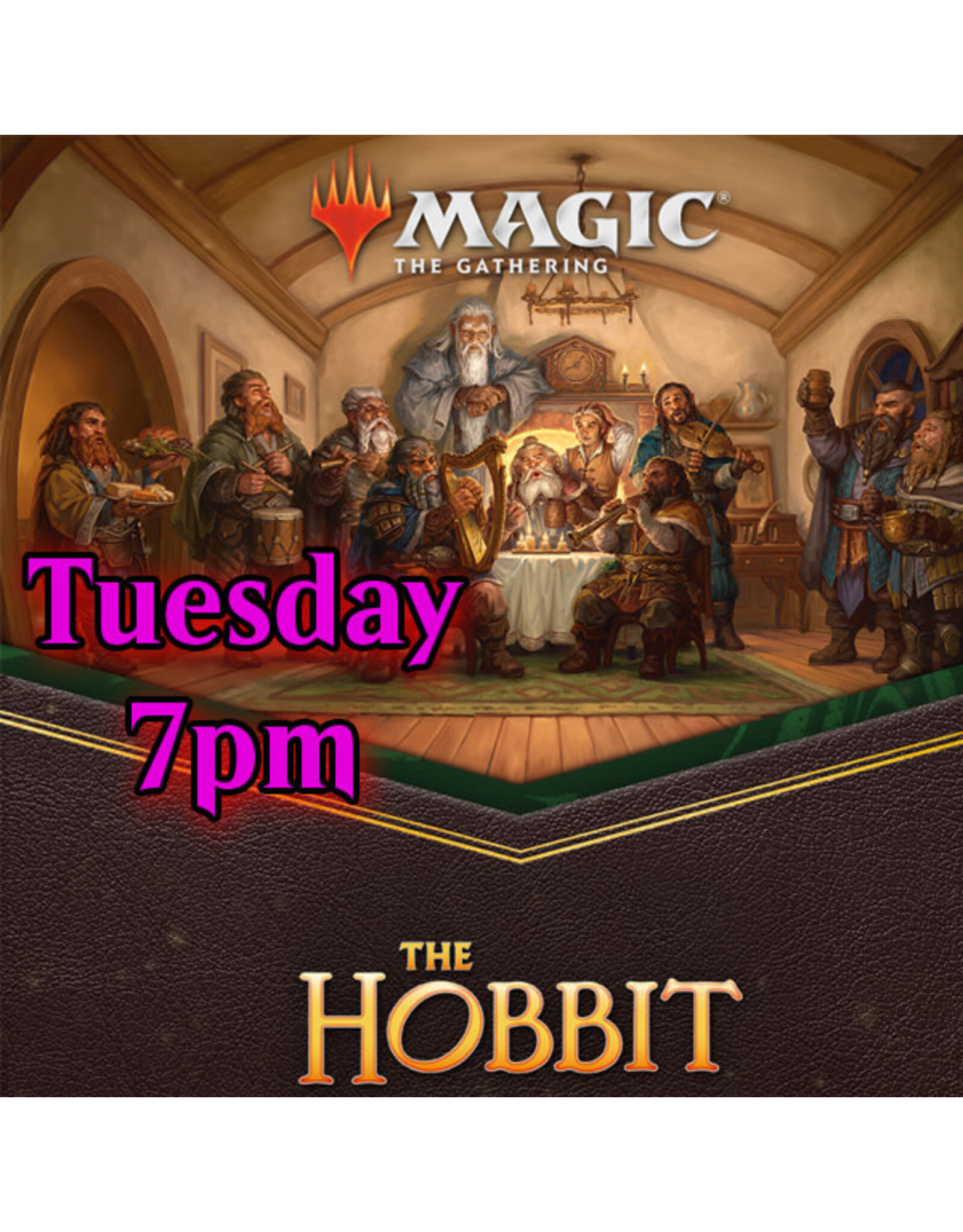 Magic The Hobbit Prerelease Tue 7pm