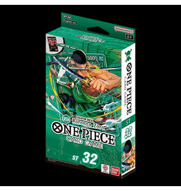One Piece ST-32 GREEN Roronoa Zoro Starter Deck