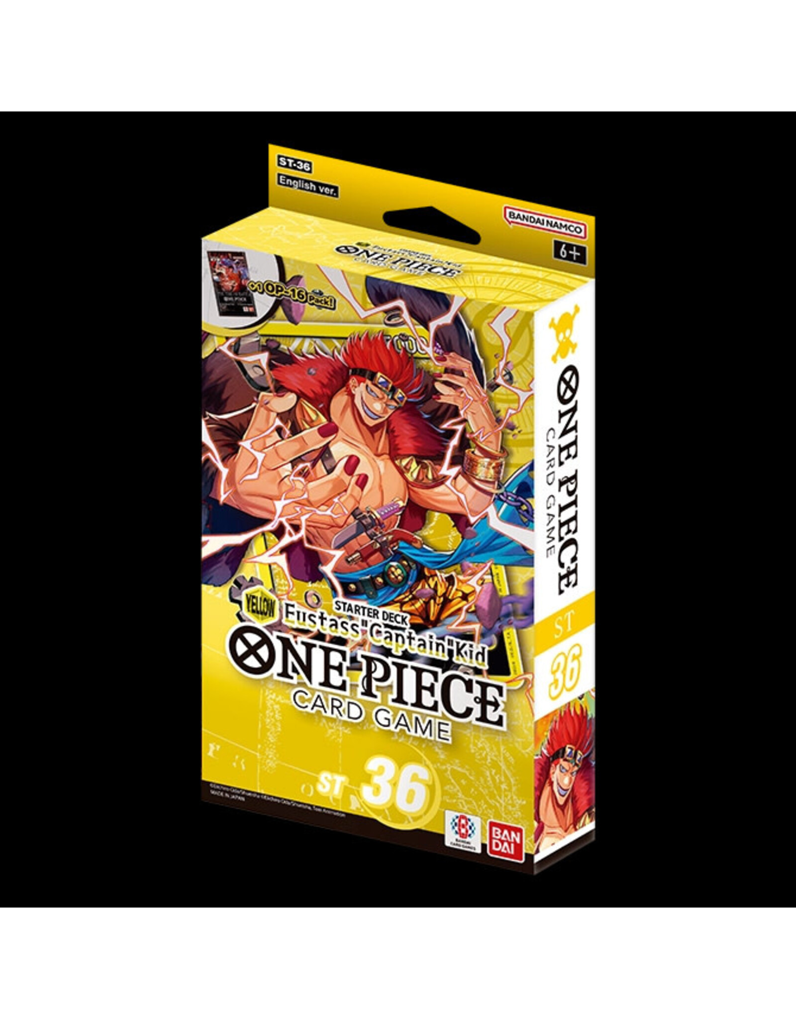 One Piece ST-36 YELLOW Eustass Kid Starter Deck