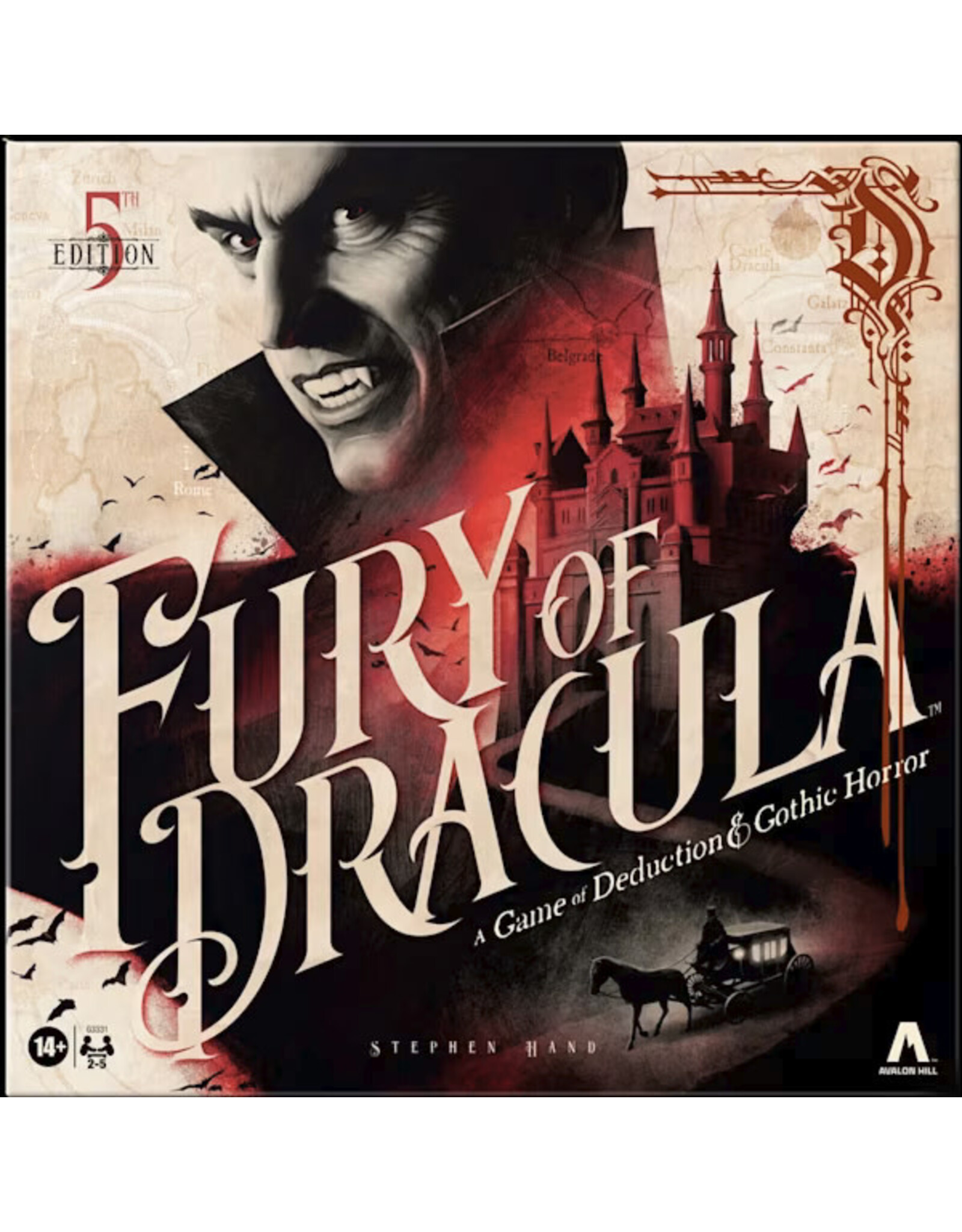 Fury of Dracula 5th Edition