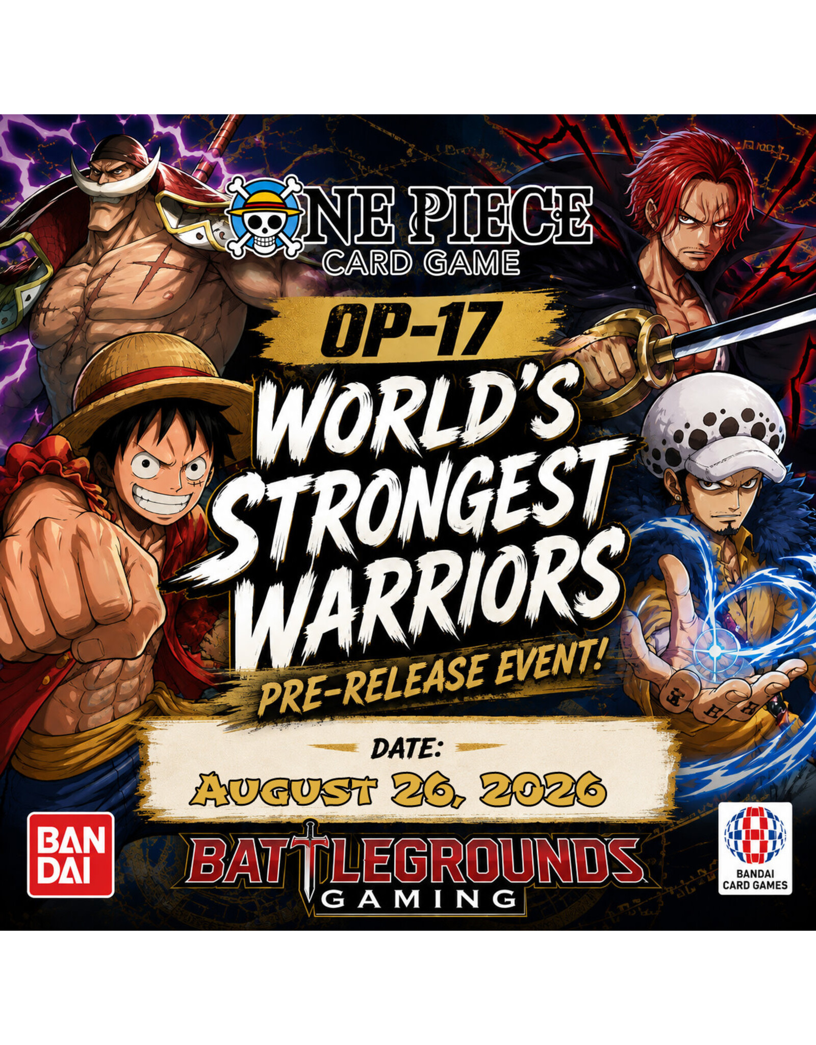 One Piece OP-17 Prerelease 082626