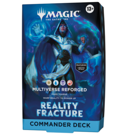 Magic Magic Reality Fracture Commander Deck Multiverse Reforged