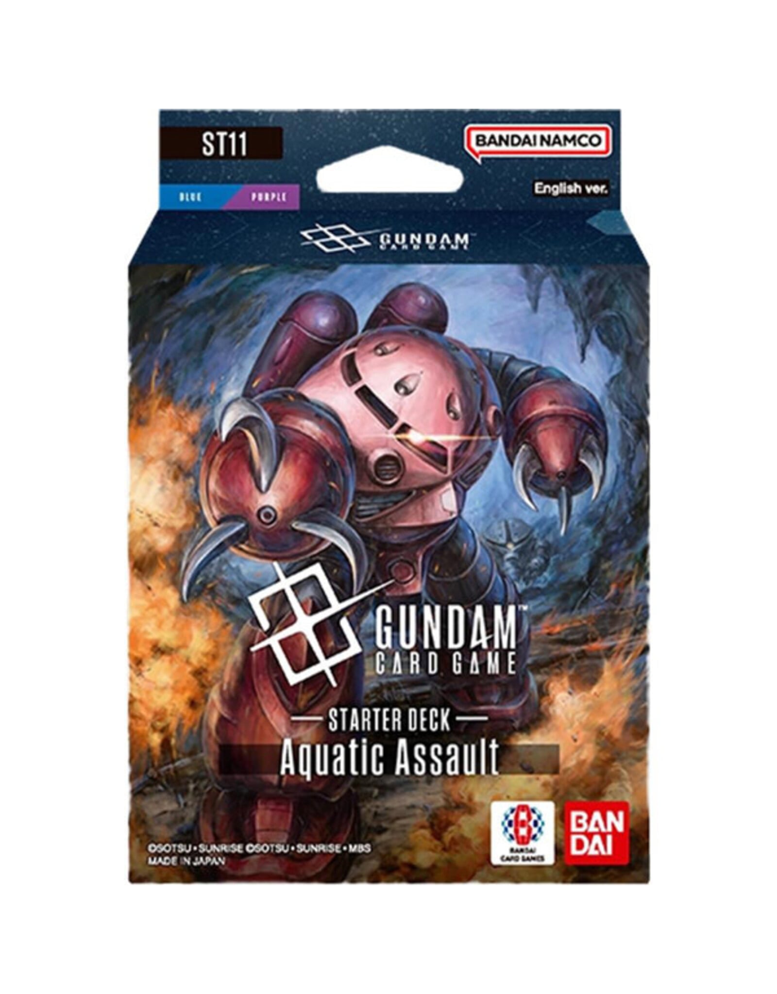 Gundam TCG Gundam ST-11 Deck Aquatic Assault