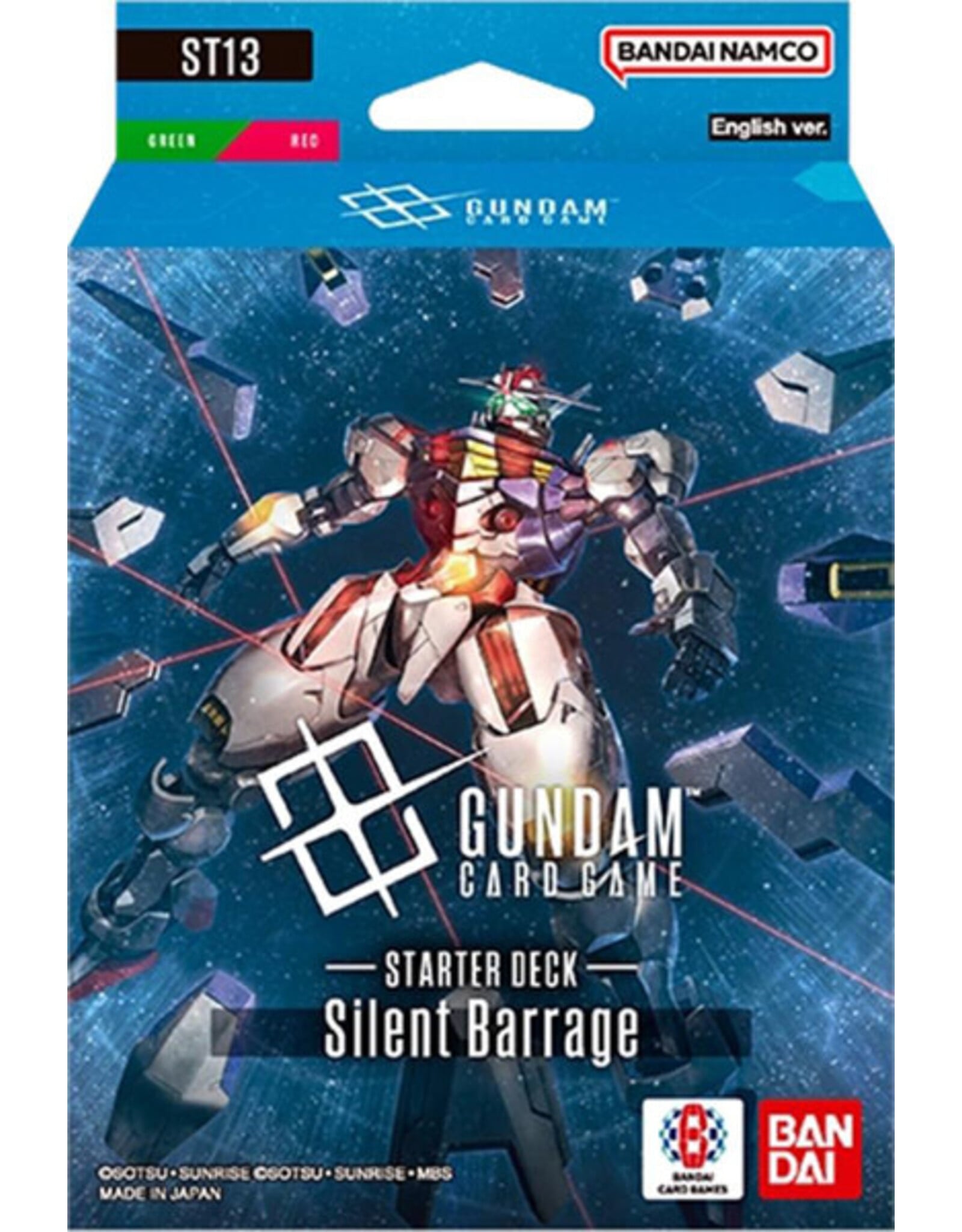 Gundam TCG Gundam ST-13 Deck Silent Barrage